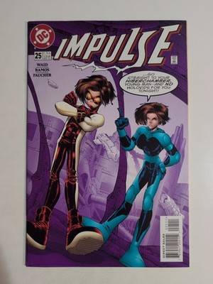 Impulse #25 Comic Bart Allen Max Mercury DC Comics 1997