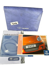 2003 print daewoo matiz owners user manual handbook with wallet 2001-2005