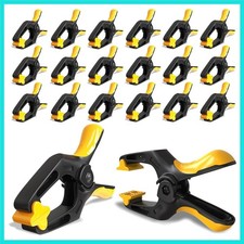 Spring Clamps 3 inch - 20 Pack Clamps for Backdrop Stand, Tarps, Crafts Poo...