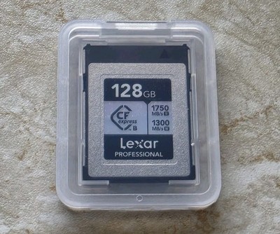 Lexar 128GB CFexpress Karte, Typ B, neu, unbenutzt, Rechnung vom 05.03.26