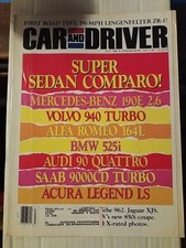 Car and Driver July 1991 MA6-23