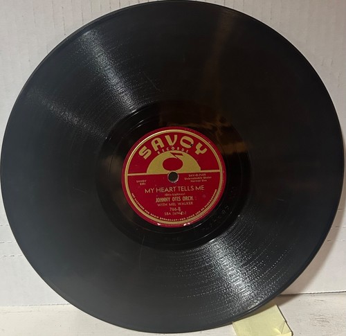 JOHNNY OTIS SAVOY 766 Rockin' Blues/My Heart Tells Me - Picture 2 of 2