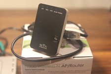 300Mbps Plug In WiFi Range Extender Repeater Wireless N N300 AP/Router NEW