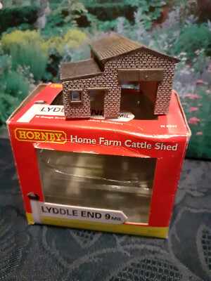 HORNBY N 8047 LYDDLE END 9 MIL ''HOME FARM CATTLE SHED'' (Bau Stall Bauernhof)