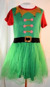 33-degrees-GREEN-ELF-dress-with-tutu-LARGE
