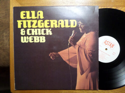 GERMANY ASTAN LP RECORD/ELLA FITZGERALD & CHICK WEBB/SELF TITLED/ EX+ VINYL JAZZ - 第 1/2 張圖片