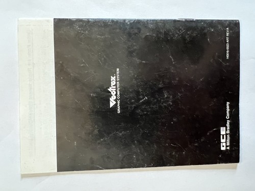 GCE 1983 Vectrex Polar Rescue Cartridge, Manual with Color Overlay! Very Rare! - Picture 10 of 10
