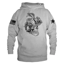 Cobra Strike Military Army Special Ops Tactical Skulls Weapon hoodie
