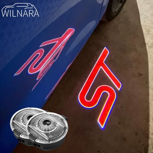 Proyector de luz LED de charco de cortesía espejo retrovisor Ford ST 2019 2 piezas para Edge - Imagen 1 de 13