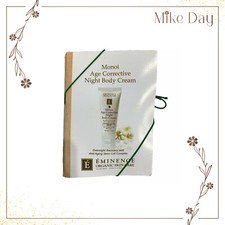 Eminence Monoi Age Corrective Night Body Cream SAMPLE CARD set of 6 X 2 pcs