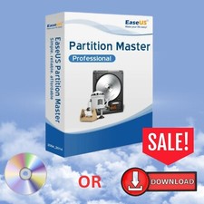 EaseUS Partition Master Professional 19.0  Latest Version  DVD