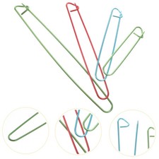 10PCS Crochet Hooks Knitting Needle Yarn Stitch Holder Set Alloy Crochet Needle