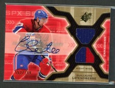 2006-07 SPx Rookie Jersey Autograph #190 Guillaume Latendresse RC /799 *16429