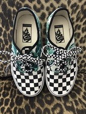 VANS off the wall checkered floral lowtops US women's 6.5 US men's 5