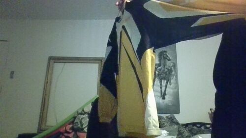 PADDED SLEEVES! Thor Youth M Yellow/Black/White Motorcross Jersey-NICE QUALITY! - Picture 9 of 20