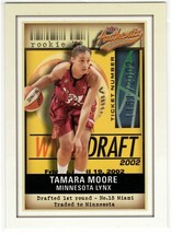 2002 Fleer Authentix WNBA #115 Tamara Moore RC Rookie Lynx /2002