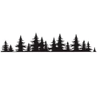 Pine Tree Forest Car Sticker Vinyl Decal Window Car Body Decor Sticker Y7O7