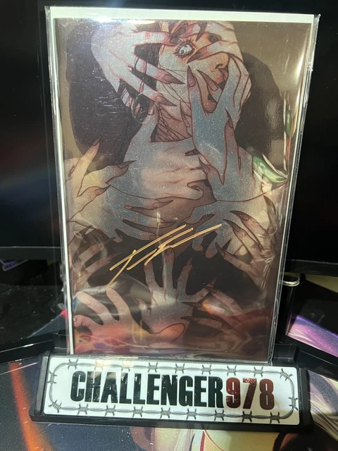 Hello Darkness #1 Jenny Frison VIRGIN FOIL SIGNED w/ COA 