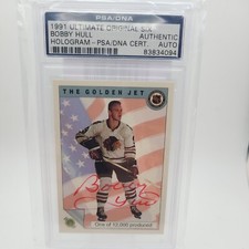 Bobby Hull auto