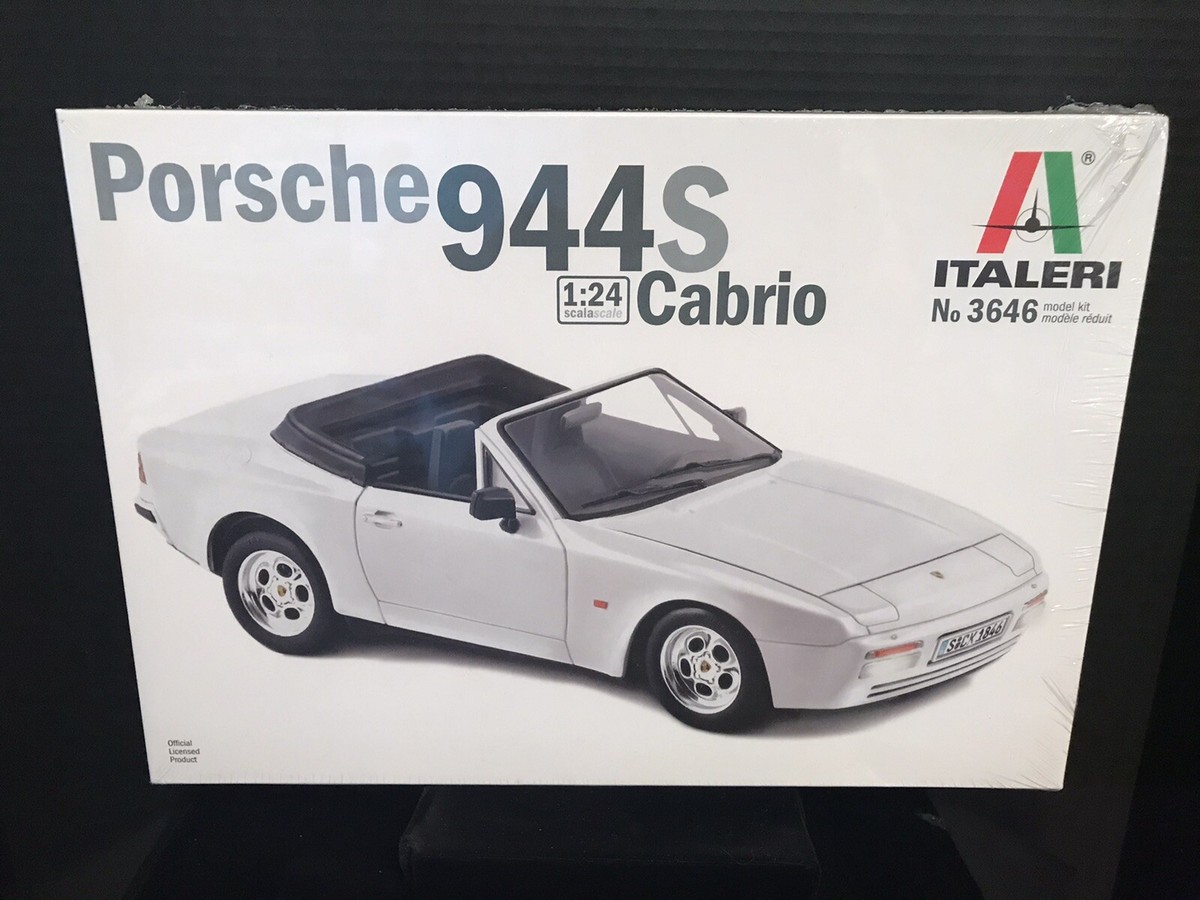 オーダー用 ITALERI 3646 PORSCHE 944S CABRIO MODEL KIT-NIB-1:24 SCALE | eBay