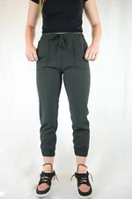 Drawstring Jogger Pants- Black