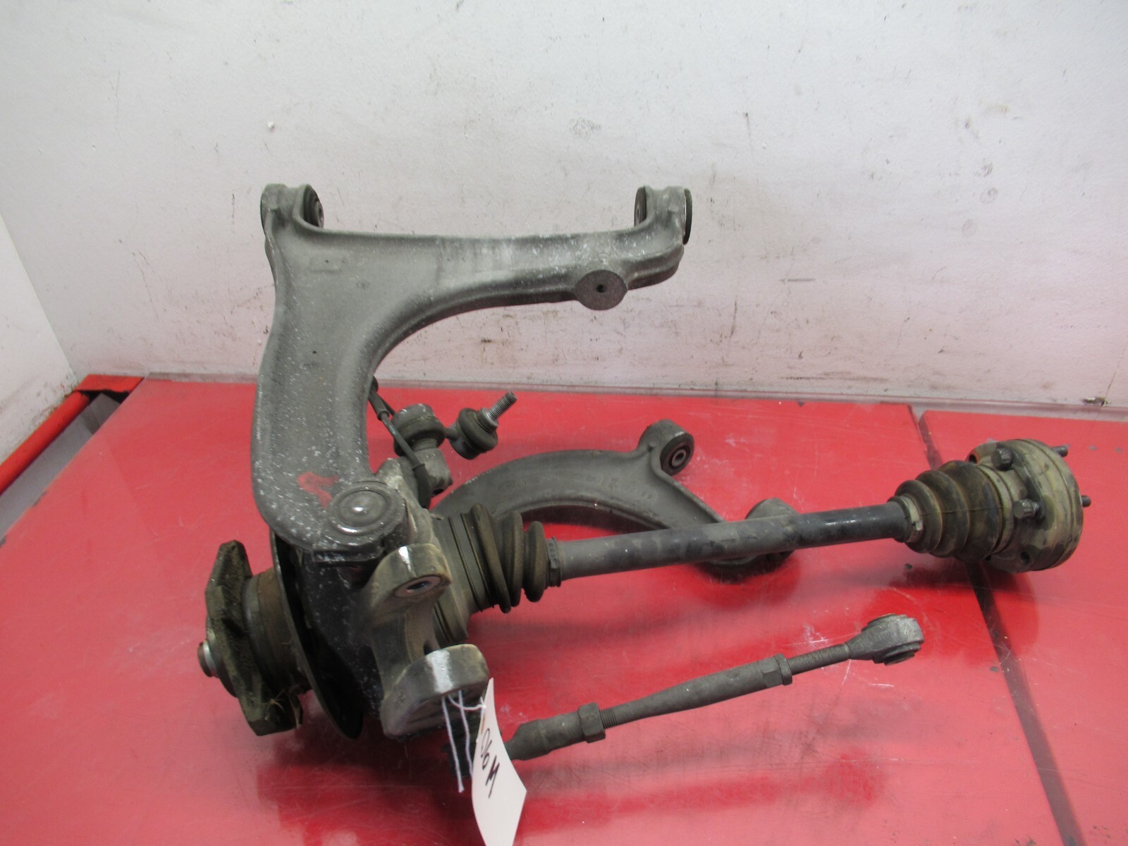 04-08 MASERATI QUATTROPORTE REAR RIGHT SPINDLE ARM AXLE SUSPENSION ASSEMBLY OEM