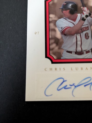 ⚾🔥2007 TRISTAR Autothentics Autographs #19 Chris Lubanski⚾🔥 - Picture 5 of 7