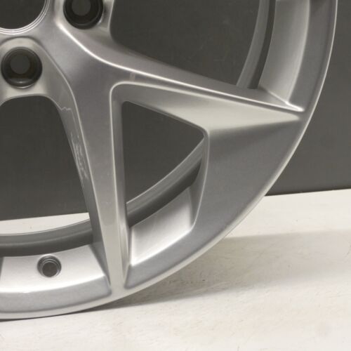 SEAT LEON FR 5F 18" SILVER ALLOY WHEEL RIM OEM 5F0601025F8Z8 GENUINE X1 - Picture 8 of 14