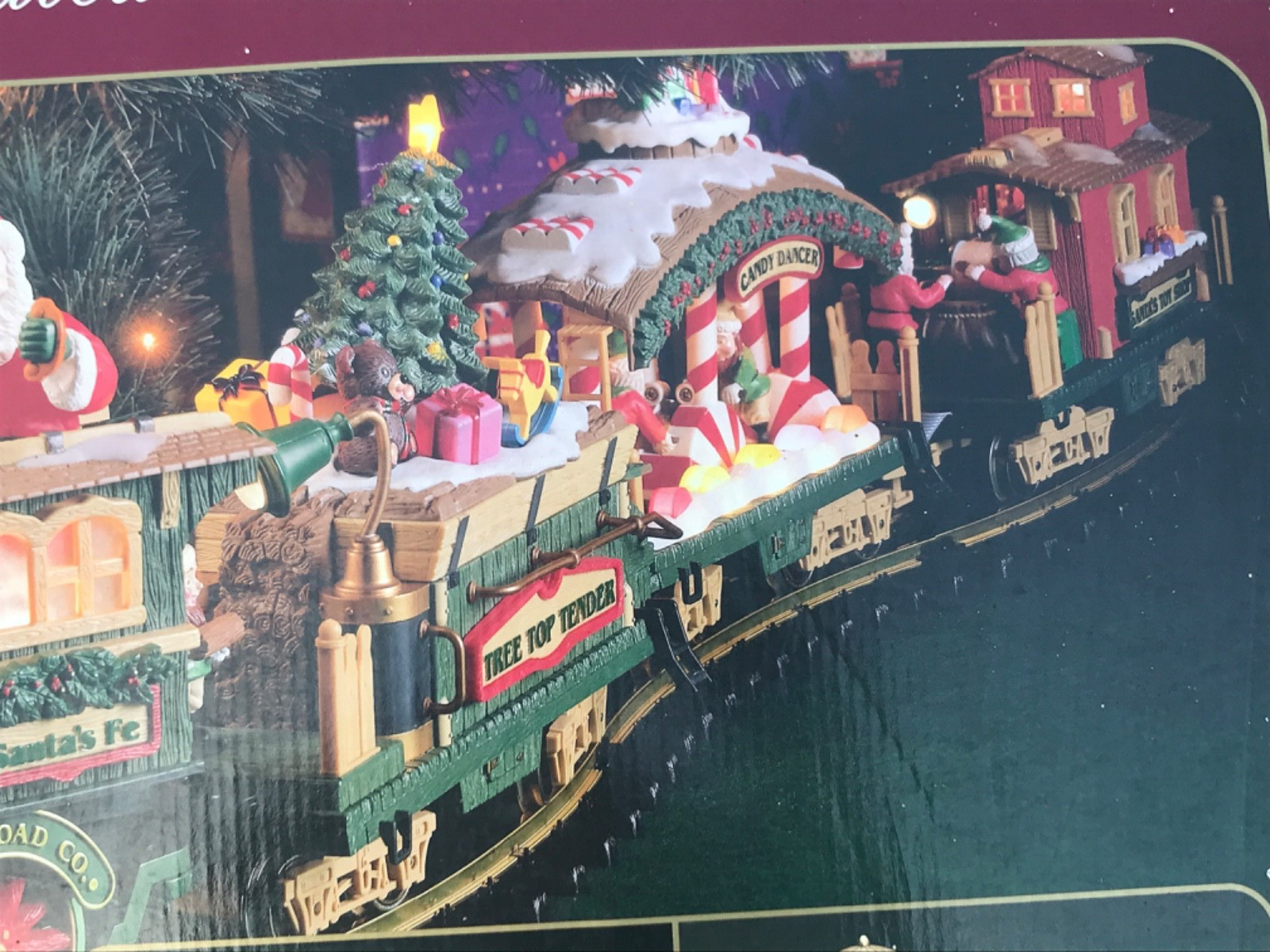 New Bright The Holiday Express Musical Train Model 386 as seen in Baby Einstein