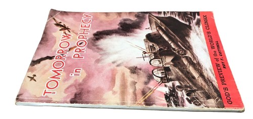Tomorrow in Prophecy by Roy F Cottrell 1942 Southern Publishing SDA PB - Picture 3 of 18