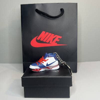 Nike Kobe 1 Proto Team USA 3d Shoe Keychain Box and Bag