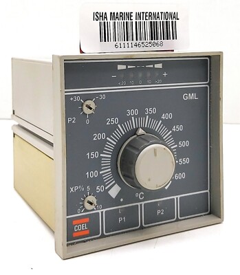 Coel GML/2 J 600 C Compact Panel-Type 14230009 Analog Temperature Controller 068