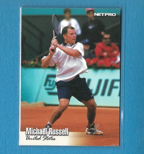 2003 NetPro Michael Russell Card, Tennis ATP Tour USA #60