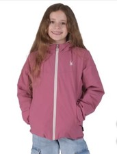 Spyder Youth Superlite Girls Jacket Pink, Size Large 14/16 NWT