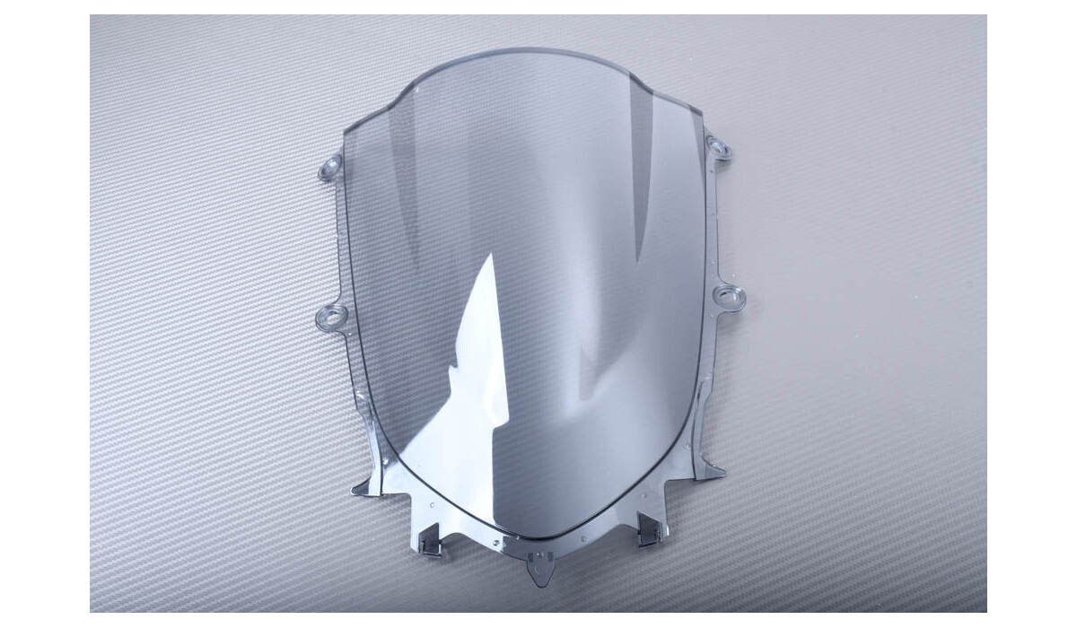Pare-brise YAMAHA YZF R7 2021 2022 bulle double courbure polycarbonate fumé moto sport