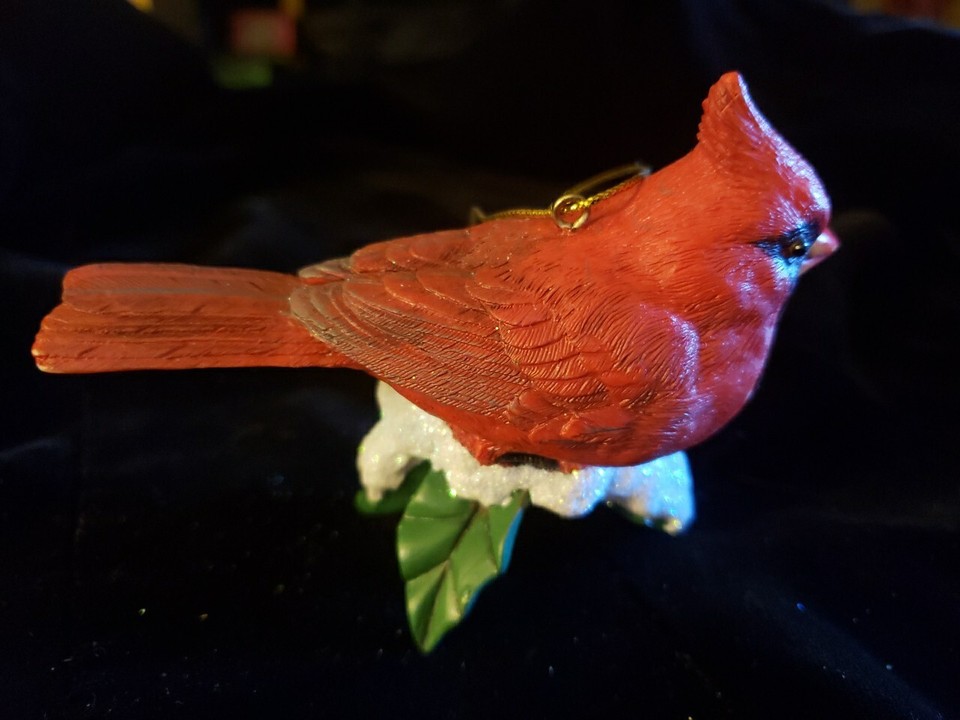 Danbury Mint The Songbird Christmas Ornaments Cardinal eBay