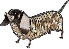 Dachshund Bottle Cork Holder, Decorative Wine Cork Storage Decor, Wiener Dog NEW