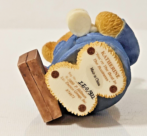 Cherished Teddies Katherine mit Kaffee - You're the Best in the Business - 2000 - Bild 6 von 7