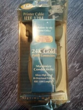 [Office Essentials 10-Foot IEEE 1284 Printer Cable – Legacy Connection]