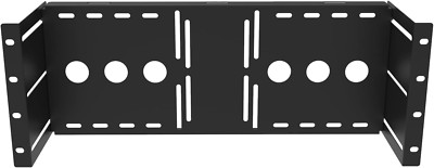 4U Universal VESA LCD Monitor Mounting Bracket for 19 Inches Server Rack or Cabi