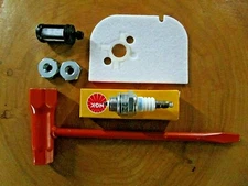 Stihl Chainsaw Maintenance Tune-up Kit 009 010 011 012 air filter 1120-120-1600 