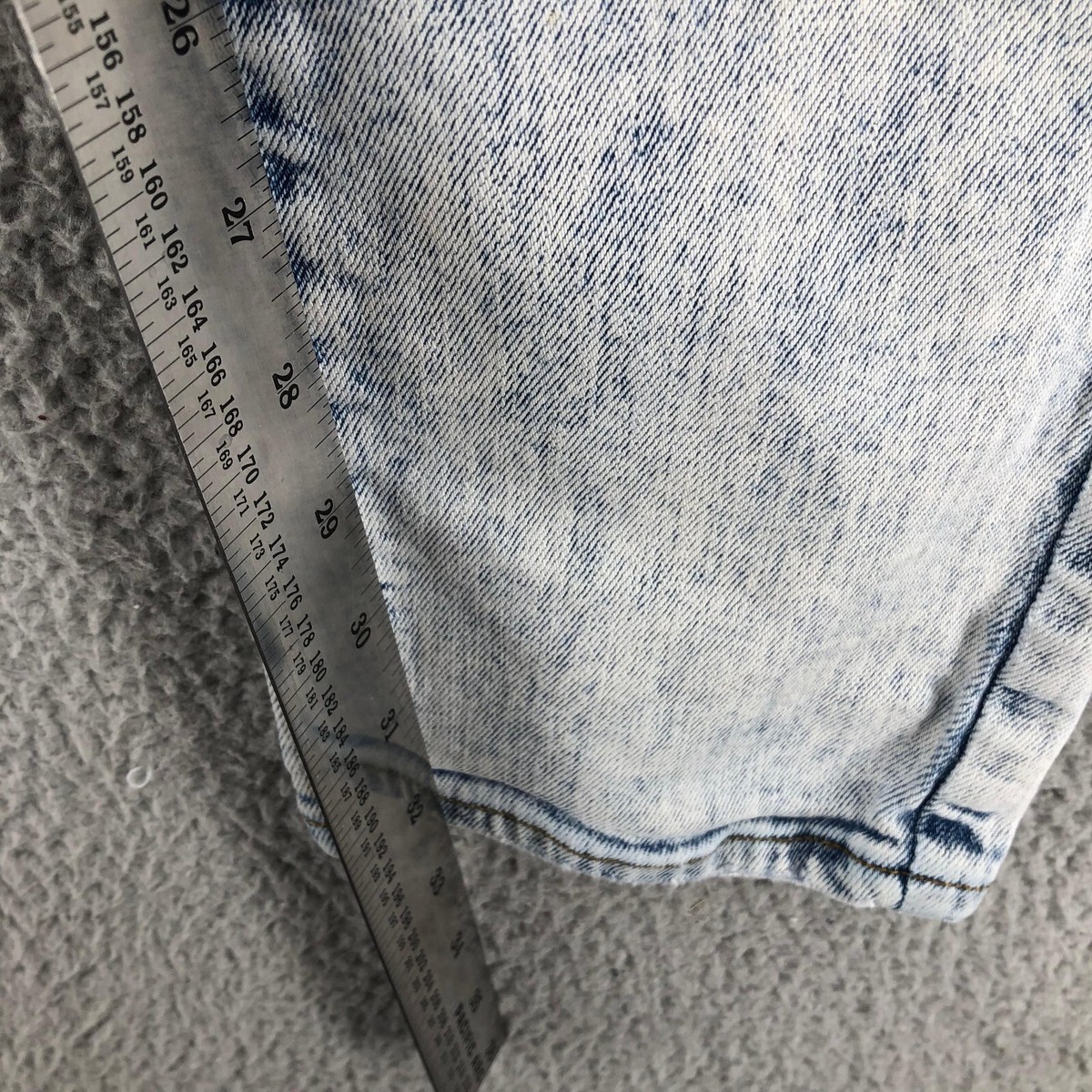 American Eagle Skinny Jeans Distressed Ripped Men's 30X34 Stretch