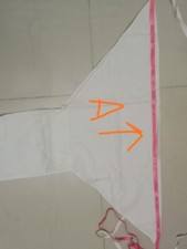 PACK OF 3 CUSTOMOZED SQUARE SHAPE LANGOTA UNDERWEAR SPORTS WEAR WHITE SPORTS