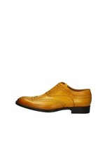 SCARPE DERBY INGLESE CASUAL UOMO CAMPANILE 1118 PELLE GIALLO ORIGINALE PE