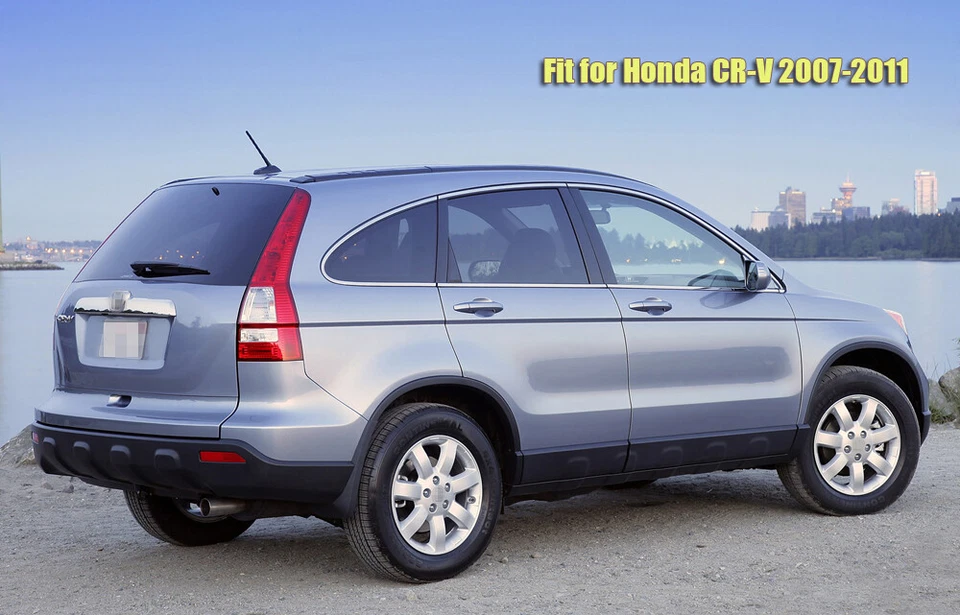 Parasol/deflector de lluvia para ventilación de ventana para Honda CR-V 2007-2011 4 PIEZAS Foto 2 de 4