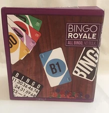 Bingo Royale 1000 Chips 100 Cards and Jumbo Calling Card Deck Home School