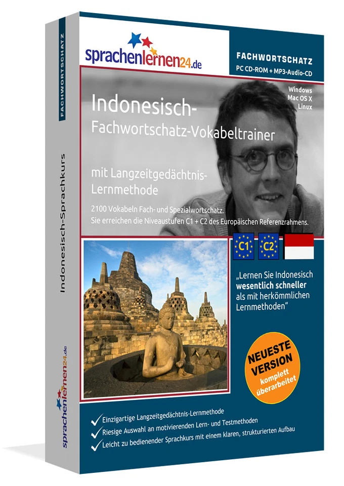 Indonesisch lernen Fachwortschatz C1+C2 Vokabeltrainer Onlinekurs Sprachenlernen - Bild 2 von 4