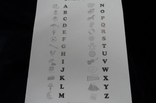 2X 26 PIECE PREMIUM ALPHABET STAMP SET A-Z FREE POST - Picture 2 of 3
