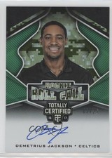 2016 Totally Certified Rookie Roll Call Camo 2/25 Demetrius Jackson #28 Auto fm0