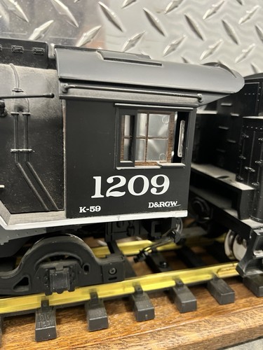 G SCALE Aristo Craft DRGW Mikado 2-8-2 With Pacific Tender And Rio Grande - Picture 9 of 24